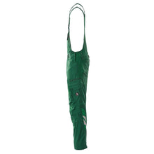 Dungarees, térdzsebek, sztreccs betétek Dungarees, zöld