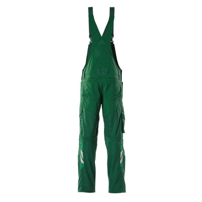 Dungarees, térdzsebek, sztreccs betétek Dungarees, zöld