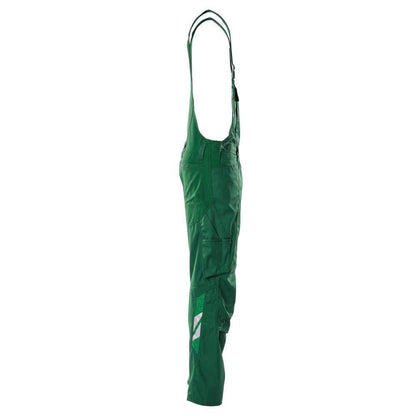 Dungarees, térdzsebek, sztreccs betétek Dungarees, zöld