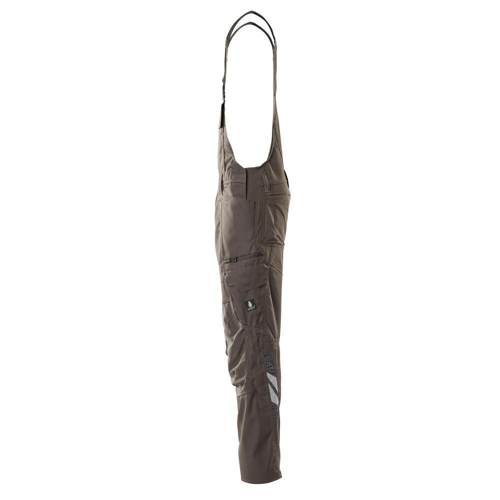 Dungarees, térdzsebek, sztreccs betétek Dungarees, sötét antracit