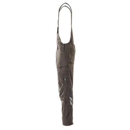 Dungarees, térdzsebek, sztreccs betétek Dungarees, sötét antracit