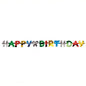 A PAPSTAR "Happy Birthday" üdvözlő lánc (1,4 m) a PAPSTAR GmbH-tól egy színes banner színes betűkkel - az ideális ünnepi dekoráció minden születésnapi partira. Egyesével van csomagolva, és fehér háttér előtt különösen szépnek tűnik.