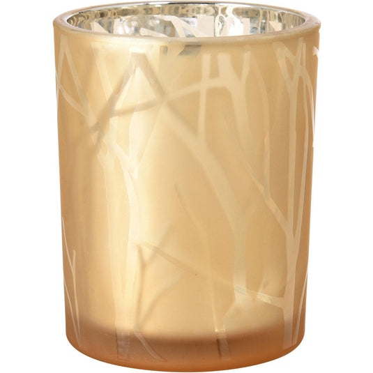 A Duni GmbH 100x80 mm-es „Shimmer Sand” gyertyatartója csillogó kialakításával tűnik ki, és stílusos asztali dísztárgy, amely tökéletesen illik elegáns lakberendezési kiegészítőként az Ön otthonába (csomag: 1 darab).