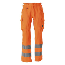 Nadrág, combzseb, sima nadrág, hi-vis narancs