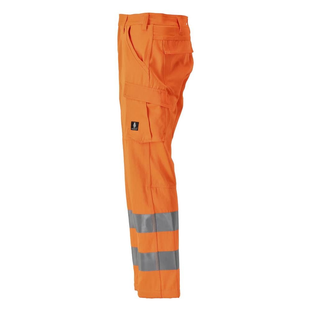 Nadrág, combzseb, sima nadrág, hi-vis narancs