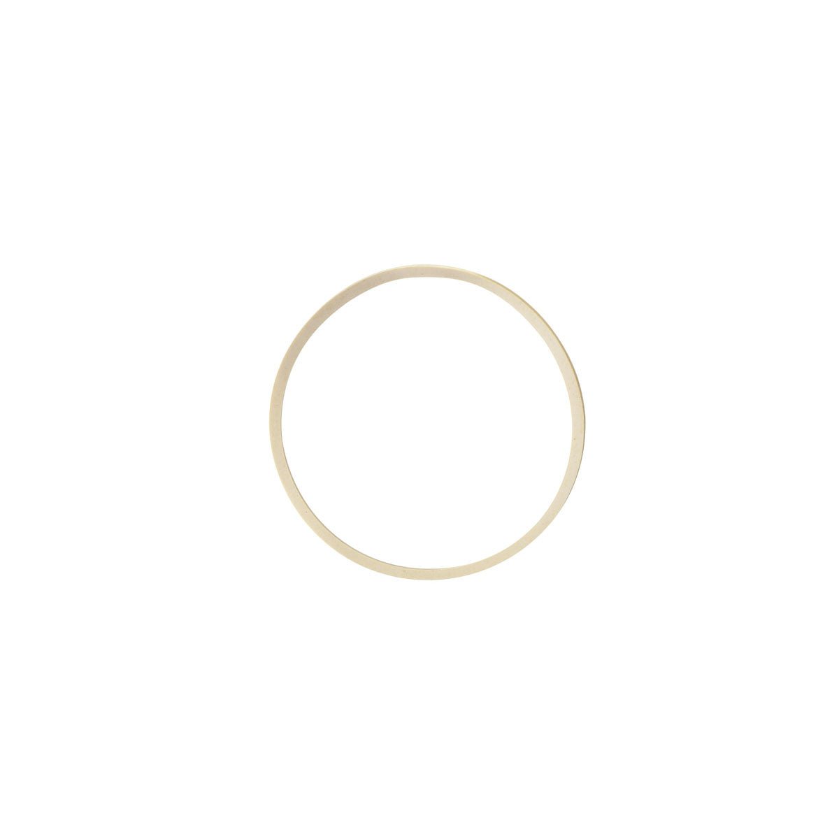 A Duni GmbH kis fehér gumi (100 darabos csomag) mellett egy egyszerű, vékony aranygyűrű látható fehér alapon, amely felülnézetből hangsúlyozza a gyűrű minimalista kialakítását.