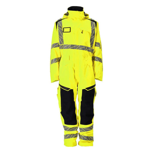 CLIMASCOT® téli overál, könnyű téli kombináció, hi-vis sárga/fekete