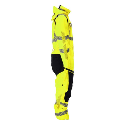 CLIMASCOT® téli overál, könnyű téli kombináció, hi-vis sárga/fekete