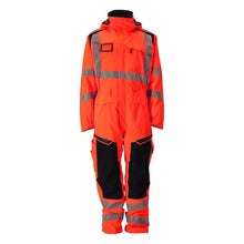 CLIMASCOT® téli overál, világos téli kombináció, hi-vis vörös/sötét antracit