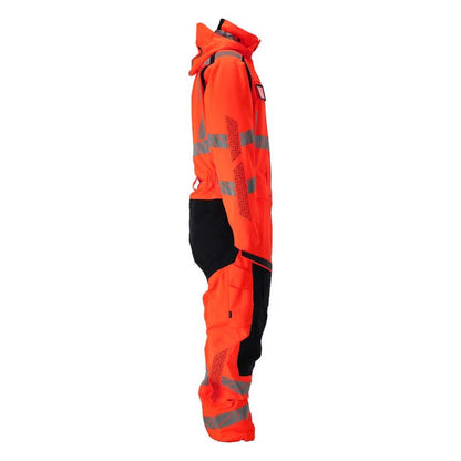 CLIMASCOT® téli overál, világos téli kombináció, hi-vis vörös/sötét antracit
