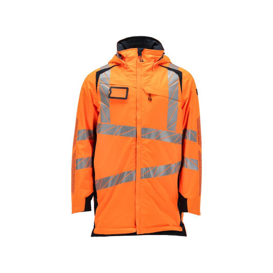 Parka CLIMASCOT® bélés, könnyű parka, hi-vis narancs/fekete-kék