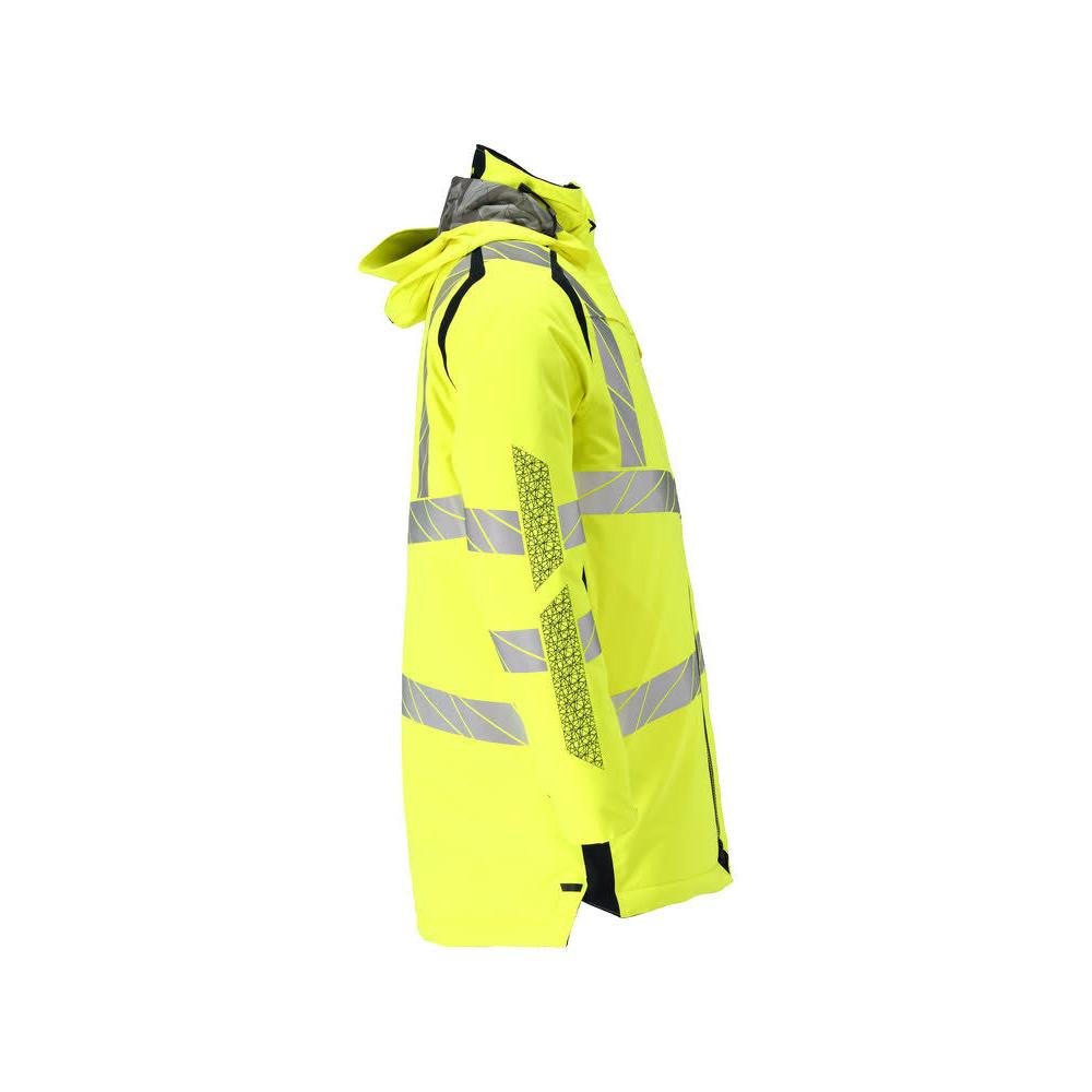 Parka CLIMASCOT® bélés, könnyű parka, hi-vis sárga/fekete-kék