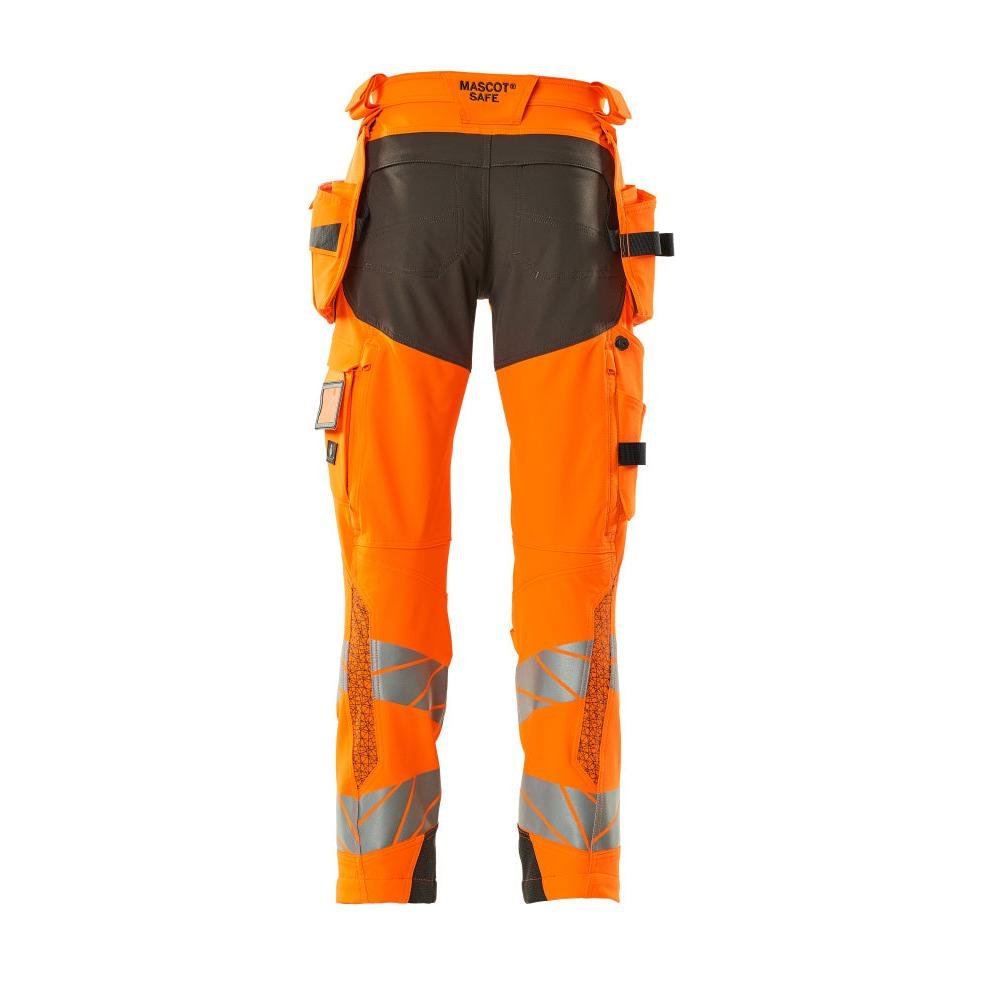 Nadrág akasztózsebekkel, ULTIMATE STRETCH nadrág, hi-vis narancs/sötét antracit