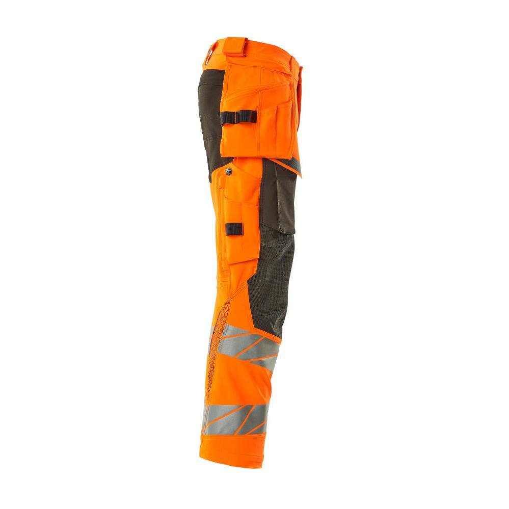 Nadrág akasztózsebekkel, ULTIMATE STRETCH nadrág, hi-vis narancs/sötét antracit