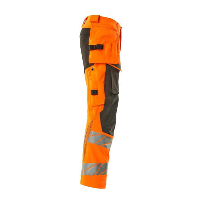 Nadrág akasztózsebekkel, ULTIMATE STRETCH nadrág, hi-vis narancs/sötét antracit