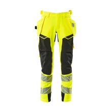 Nadrág függőzsebekkel, ULTIMATE STRETCH nadrág, hi-vis sárga/fekete