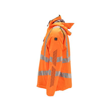 Téli kabát CLIMASCOT®, könnyű téli kabát, hi-vis narancs/moha zöld