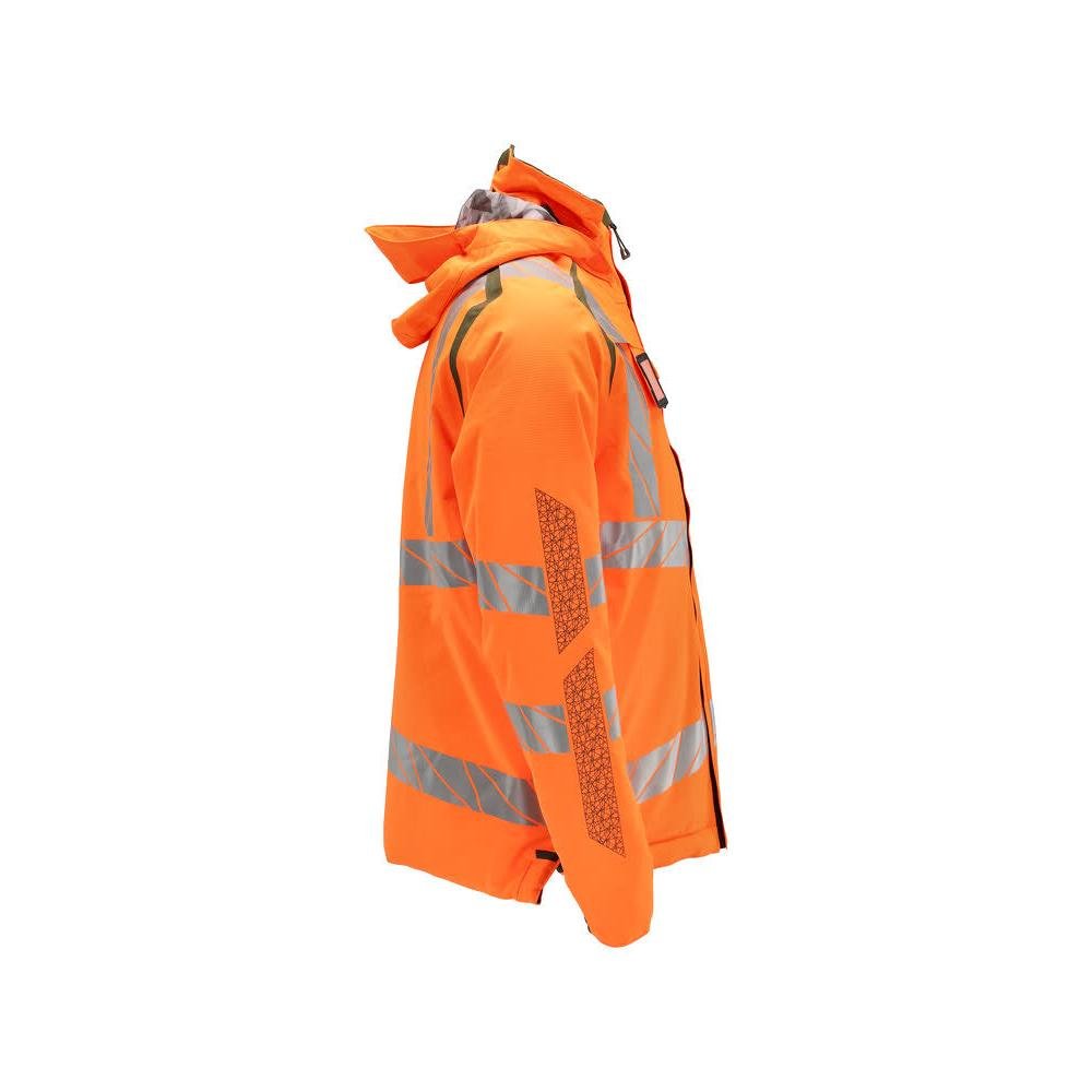 Téli kabát CLIMASCOT®, könnyű téli kabát, hi-vis narancs/moha zöld