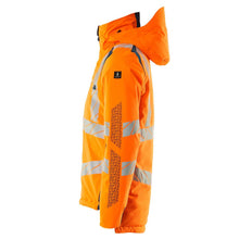 Téli kabát CLIMASCOT®, könnyű téli kabát, hi-vis narancs/sötét petróleum