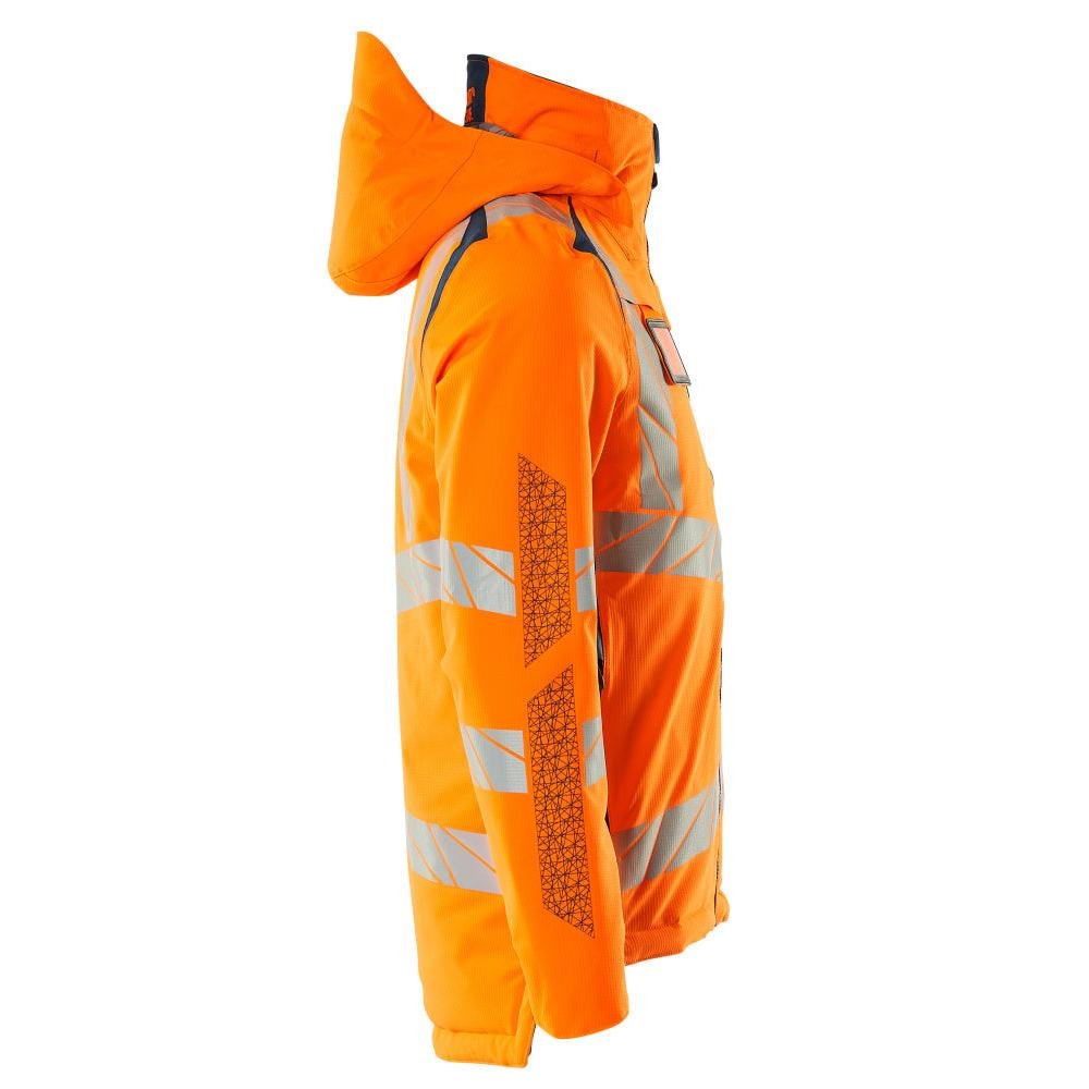 Téli kabát CLIMASCOT®, könnyű téli kabát, hi-vis narancs/sötét petróleum