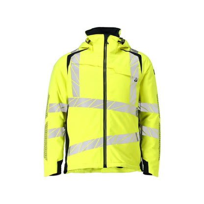 Téli kabát CLIMASCOT®, könnyű téli kabát, hi-vis sárga/fekete-kék