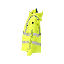 Téli kabát CLIMASCOT®, könnyű téli kabát, hi-vis sárga/sötét petróleum