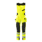 Kombinált nadrág, függő zsebek, ULTIMATE STRETCH kombinált nadrág, hi-vis sárga/fekete