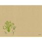 Egy strukturált barna fűpapír asztalterítő 30 x 40 cm-es Veggies a Duni GmbH-tól zöld zöldségvázlatokat és kis "Ecoecho" és "sustainable" feliratokat mutat be, amelyek kiemelik ezeket a környezetbarát alátéteket. A csomag 250 darabot tartalmaz.