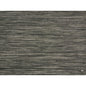 Egy közeli kép a Duni GmbH 30 x 40 cm-es papír asztalterítőjéről Charcoal Grey színben, amely szövött, texturált mintázatot mutat vízszintes bézs csíkokkal, amelyek finom 3D hatást keltenek. A csomag 250 darabot tartalmaz.