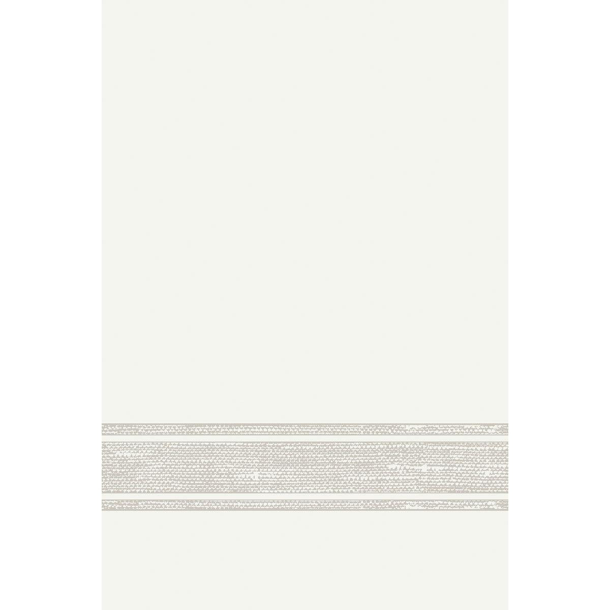 Egy egyszínű, krémszínű háttér bézs mintás csíkkal az alsó részén - tökéletes a Duni GmbH 40 x 60 cm 1/4 hajtású Dunilin szalvéták bemutatására egy igényes asztali dekoráció részeként.