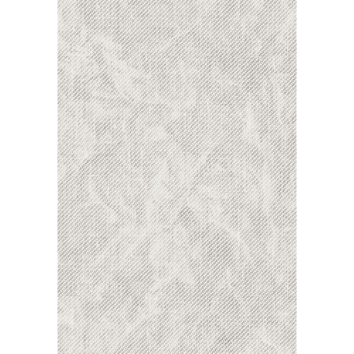 A Duni GmbH 40 x 60 cm 1/4 hajtású Dunilin szalvétáinak közeli felvétele világosszürke szerkezetű anyagot mutat, diszkrét keresztmintával és enyhe ráncokkal, amely puha, szőtt megjelenést kölcsönöz, ami tökéletes egy elegáns asztali dekorációhoz.