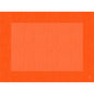 Ein digitales Kunstwerk, inspiriert von den Auslaufartikeln der Duni GmbH: Dunicel-Tischsets 30 x 40 cm Linnea Sun Orange zeigt ein lebhaftes Raster in Orange und Rot mit einem helleren orangefarbenen Rechteck, das von einem dunkleren orangefarbenen Rand umrahmt wird. Packung (100 Stück).