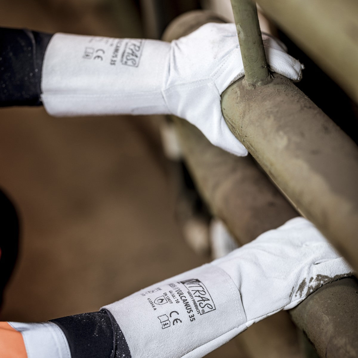 NITRAS VULCANUS 35, hegesztőkesztyű, szürke