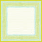A Duni GmbH által gyártott Dunicel 84x84 cm-es Elise Stripes középső terítő stílusos szegéllyel rendelkezik, amely felváltva kék, zöld és sárga csíkokból áll, egy krémszínű középpont körül, ami elegáns, texturált megjelenést kölcsönöz. 100 darabos csomagolásban kapható.