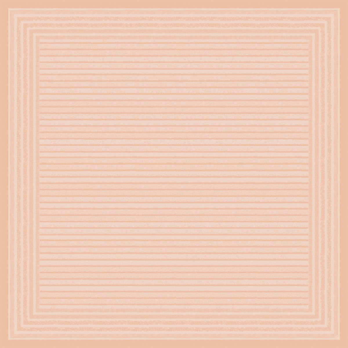 Die quadratische Dunicel Mitteldecke (84x84 cm, staubrosa) der Duni GmbH zeigt ein Raster aus pfirsichfarbenen Linien auf einem helleren pfirsichfarbenen Untergrund, umrandet mit doppelten Linien - hochwertiger Tischstoff, ideal für besondere Anlässe (Packung mit 20 Stück).