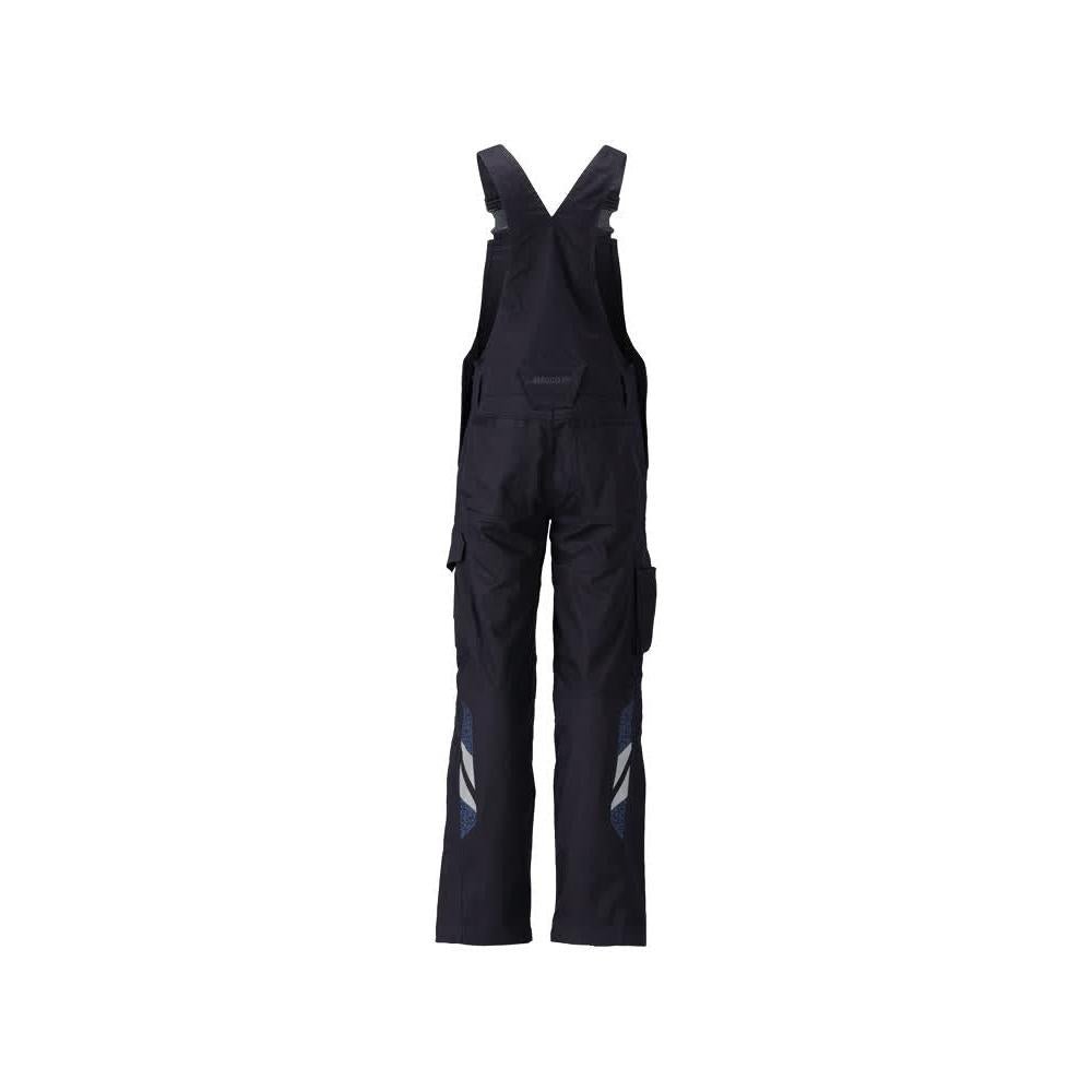 Dungarees, térdzsebek, stretch, pamut dungarees