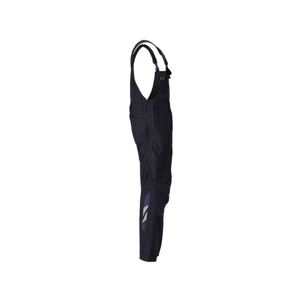 Dungarees, térdzsebek, stretch, pamut dungarees