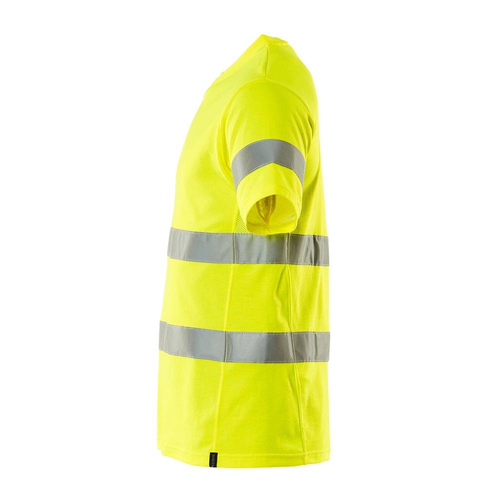 Póló, V-nyakú, modern szabású póló