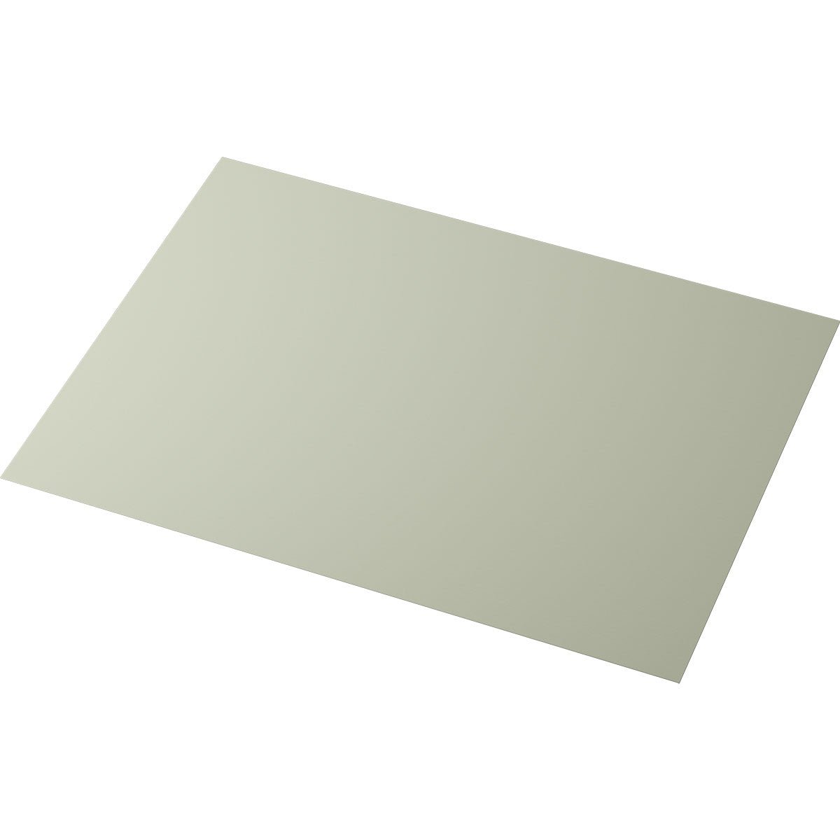 Egyetlen, lapos, téglalap alakú lap a Duni GmbH papír asztalterítőkből pisztáciazöld 30x40 cm (250 darabos csomag) Elegáns asztaldekoráció fehér háttéren van ábrázolva.