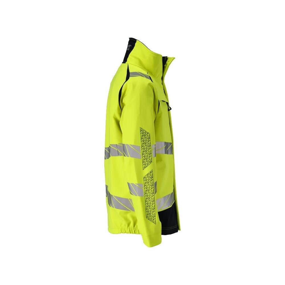 Soft Shell kabát Soft Shell kabát Multisafe, hi-vis sárga/fekete-kék