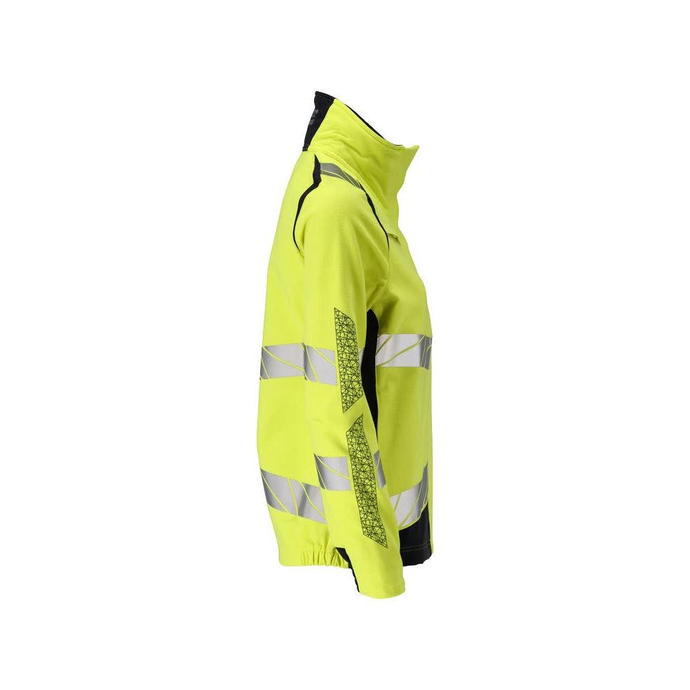 Kabát, női, ULTIMATE STRETCH munkakabát Multisafe, hi-vis sárga/fekete-kék
