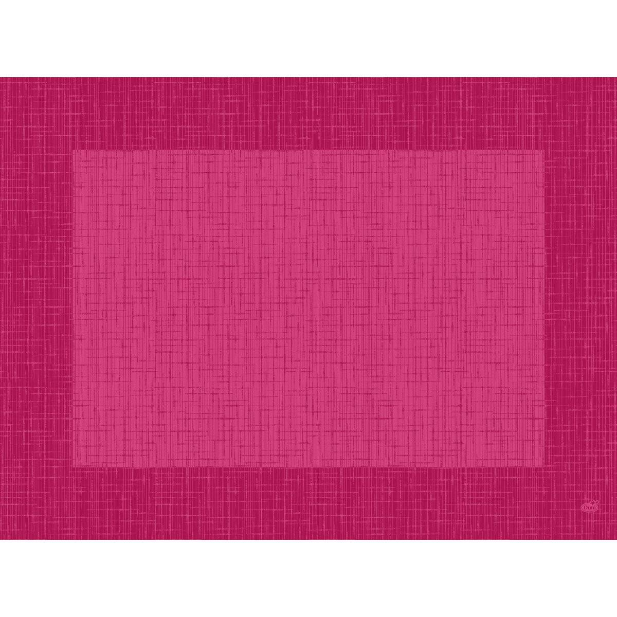 A Duni GmbH Bio-Dunicel-Sets 30x40 Linnea fuchsia egy rózsaszín és bíbor színű keresztárnyékolású dizájnnal rendelkezik, sötétebb bíbor színű szegéllyel - környezetbarát asztaliterítő választás elegáns eseményekhez. 1 csomag a kartonban.