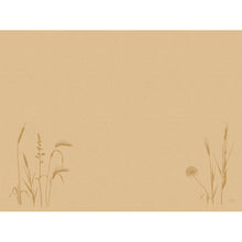 Die Duni GmbH Bio-Dunicel-Sets 30x40 cm Wiese natur sind hellbraune, biologisch abbaubare Tischsets mit schlichter Gras- und Wildblumen-Linienkunst-ideale umweltfreundliche Platzsets für jede Umgebung. Die Packung enthält 100 Stück.
