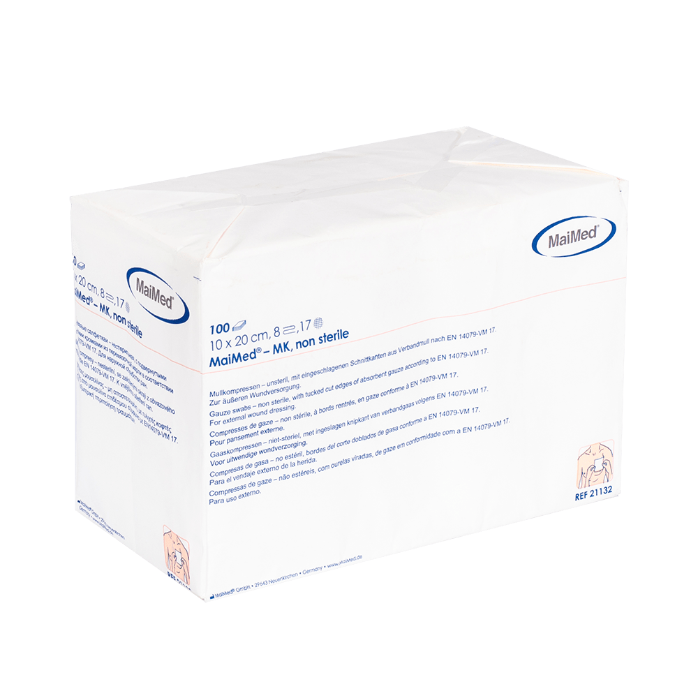MaiMed-MK-nem steril gézborogatás 100 db/papírzacskó