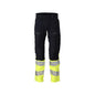 Nadrág, térdzseb, ULTIMATE STRETCH nadrág Multisafe, fekete kék/hi-vis sárga
