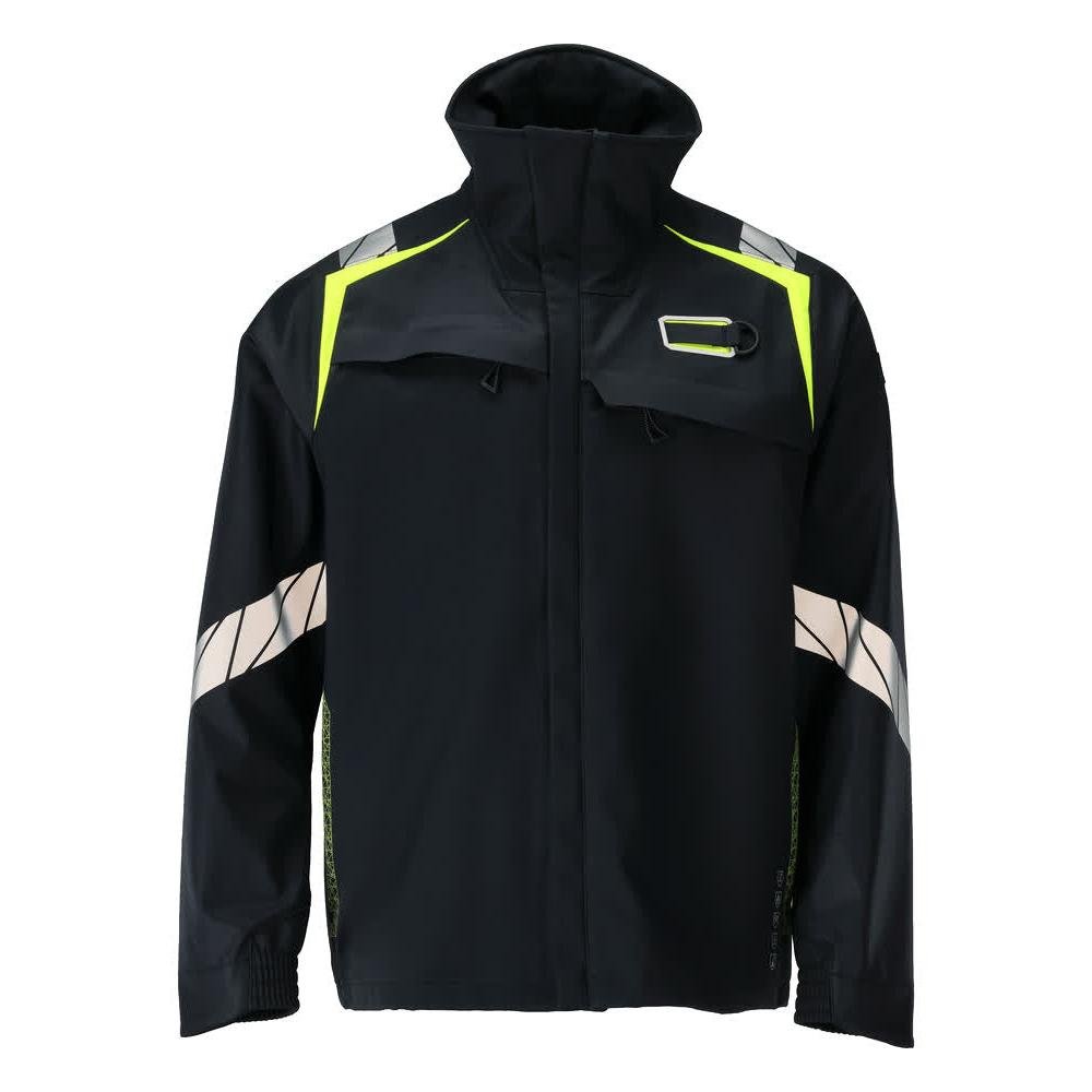 Softshell kabát Multisafe softshell kabát, fekete kék/hi-vis sárga