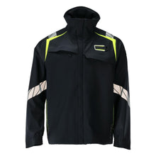Softshell kabát Multisafe softshell kabát, fekete kék/hi-vis sárga