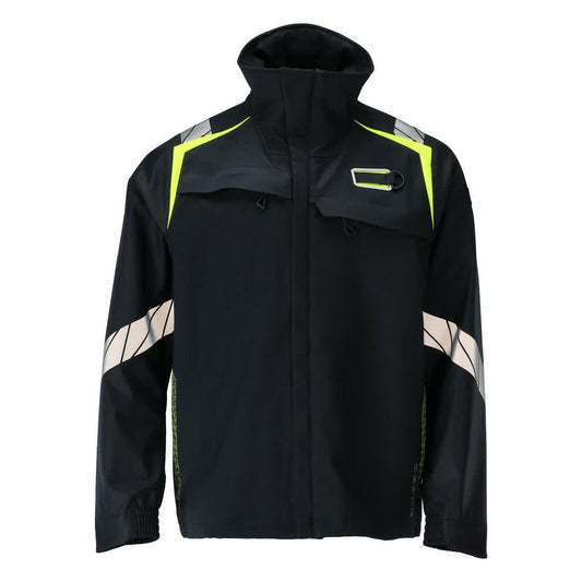 Softshell kabát Multisafe softshell kabát, fekete kék/hi-vis sárga