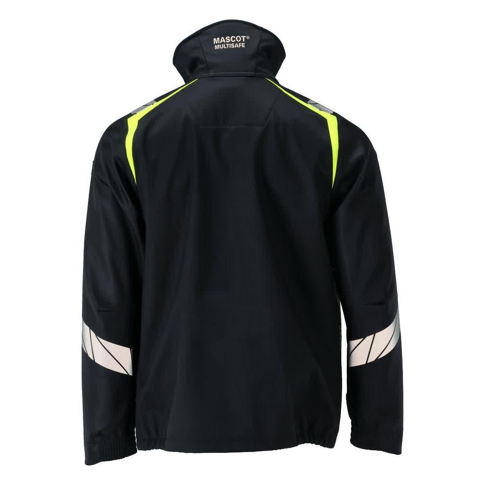 Softshell kabát Multisafe softshell kabát, fekete kék/hi-vis sárga