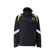 Kabát, ULTIMATE STRETCH munkakabát Multisafe, fekete kék/hi-vis sárga